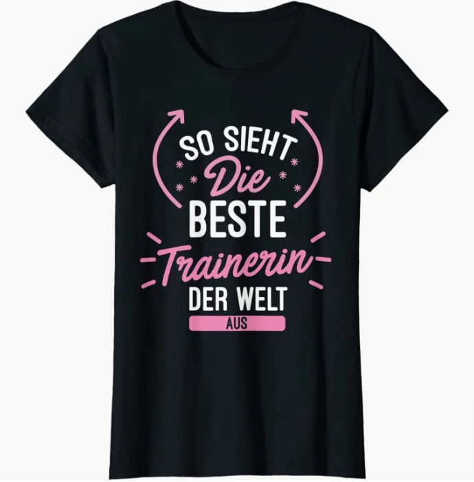 beste trainerin shirt