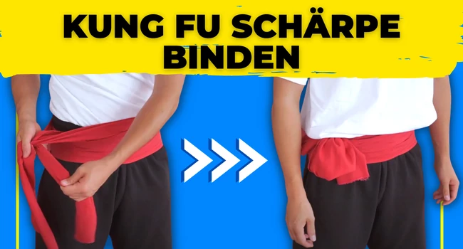 Kung Fu Schärpe binden