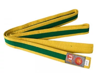 taekwondo gürtel gelb grün