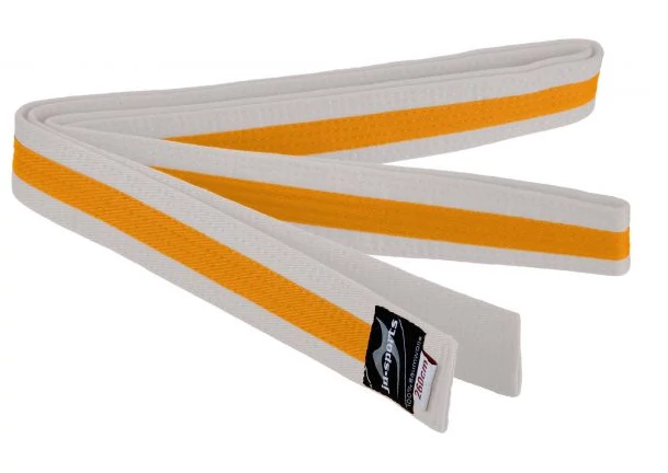 taekwondo gürtel weiß gelb