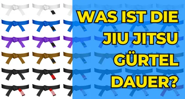 Jiu Jitsu Gürtel Dauer