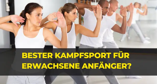 kampfsport für erwachsene anfänger