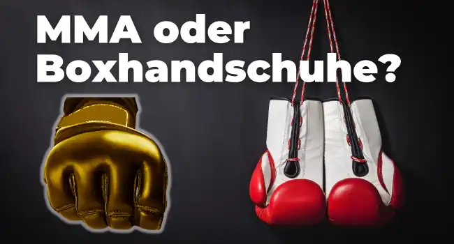 MMA oder Boxhandschuhe