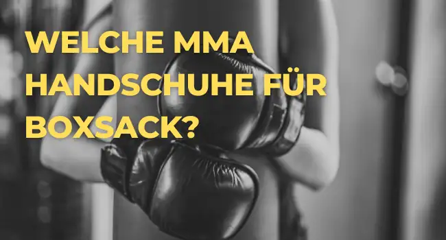 Welche MMA Handschuhe für Boxsack