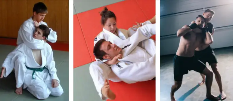 judo würgegriffe