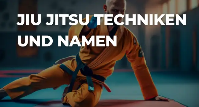 Jiu Jitsu Techniken und Namen