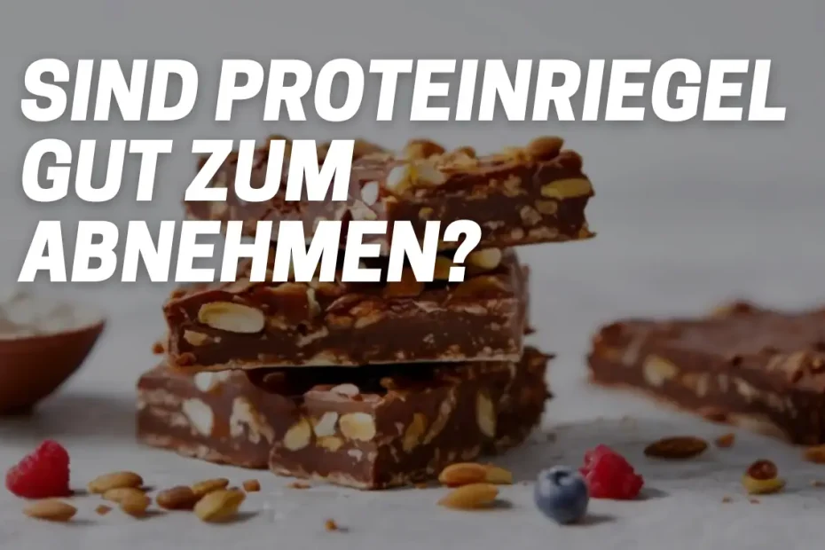 Sind Proteinriegel gut zum Abnehmen