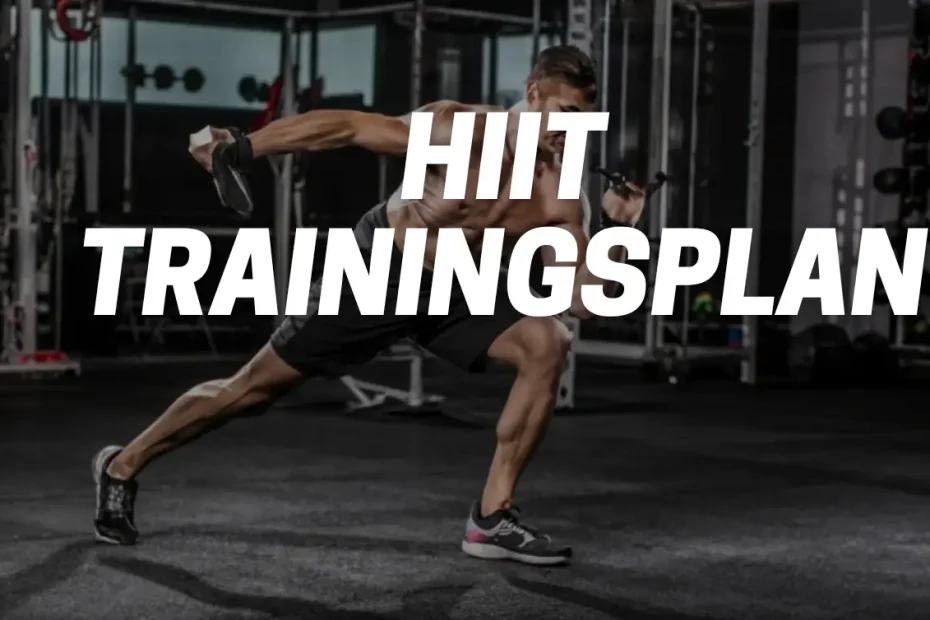 hiit trainingsplan