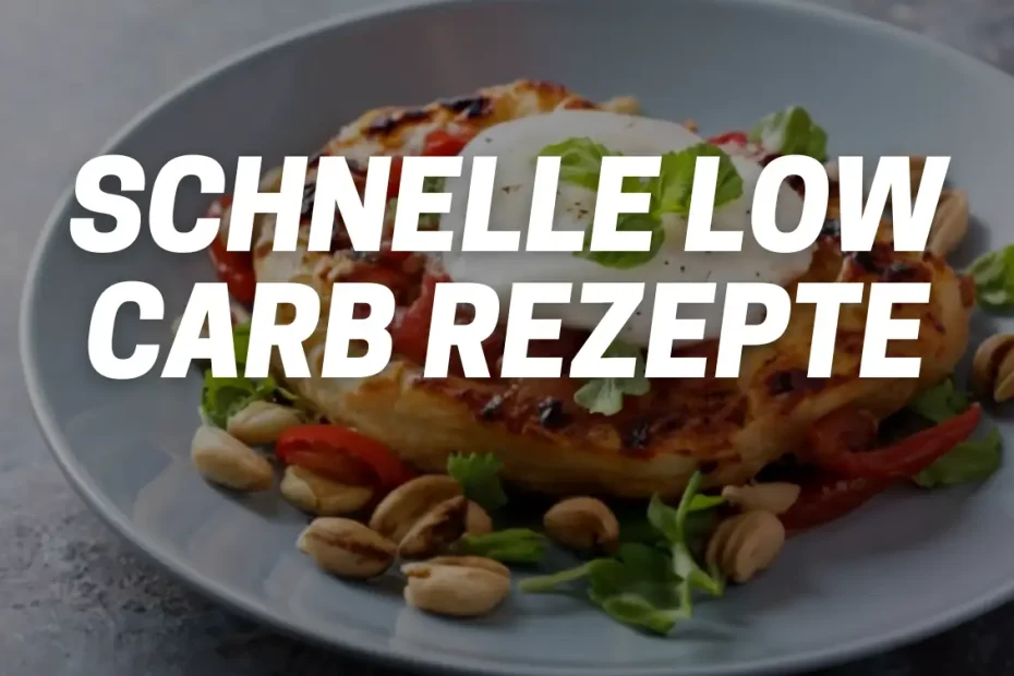 schnelle low carb rezepte