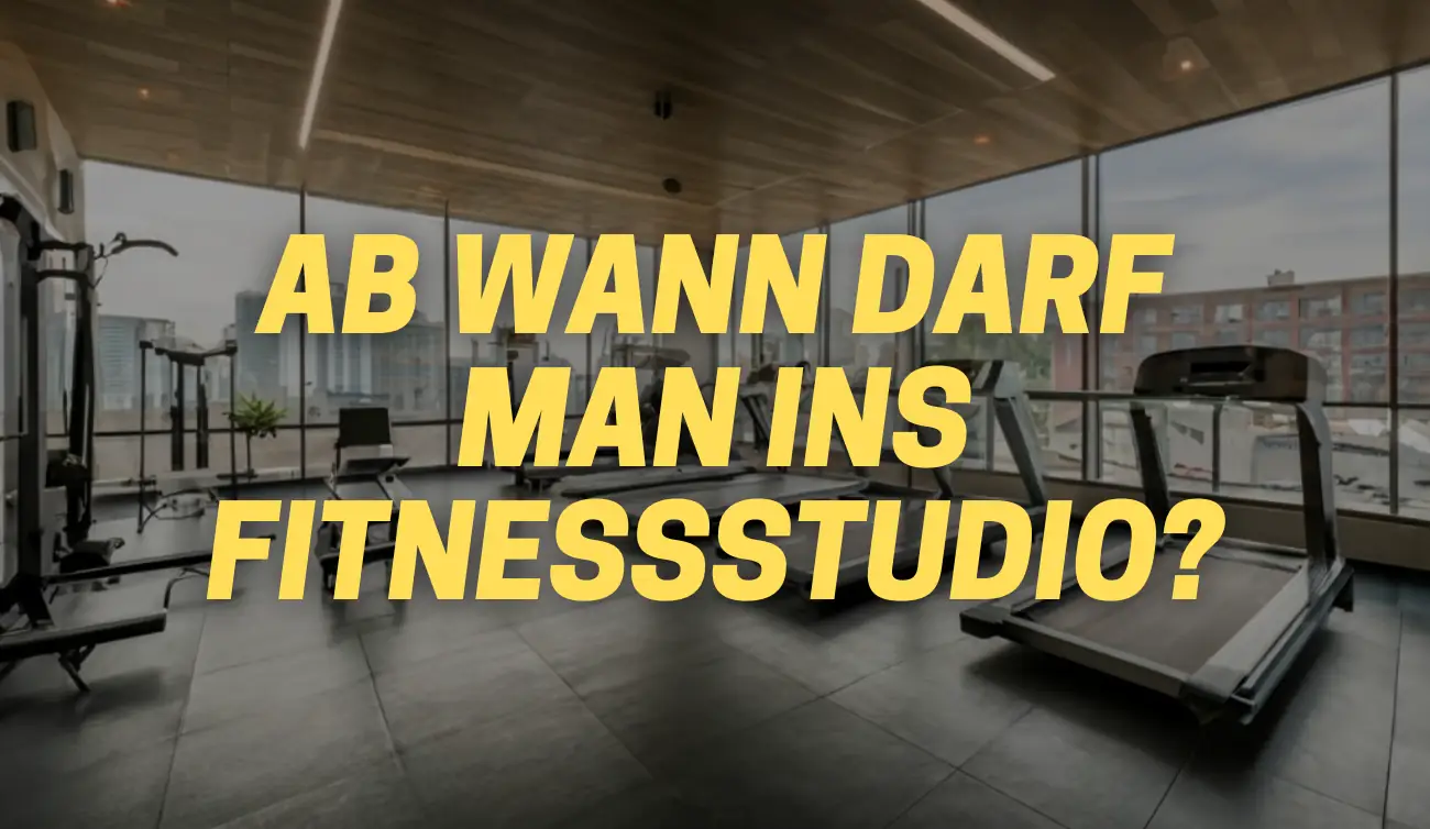 Ab wann darf man ins Fitnessstudio? [FAQ Guide] BJJ Sport