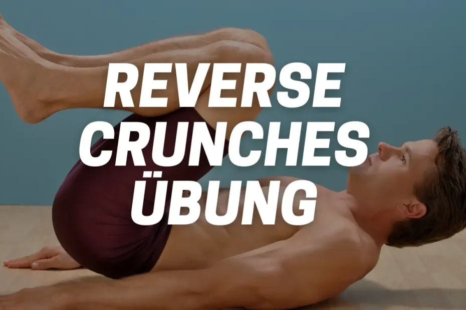 reverse crunches übung